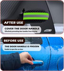 Cubierta Magnética Grande para Parabrisas de Coche E-17, Protector de Nieve y Hielo para Automóviles, Cubierta Anticongelante para Coche SU - Product Image 3