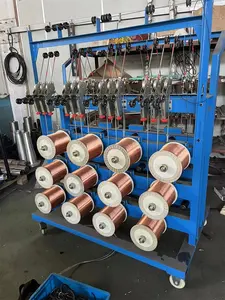 Suojiacheng — Machine automatique à Double torsadé 500P, équipement de enfilage du fil de cuivre