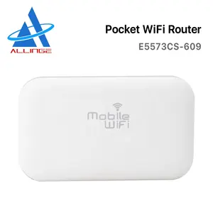Allinge SDS095 Aangepaste Airtel E5573Cs-609 4G Draagbare Auto Wifi Hotspot Lte Mobiele Draadloze Industriële Pocket Wifi Router