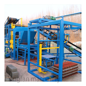 Thiết Bị Xây Dựng QT4-15S Tự Động Bê Tông Xi Măng Gạch Khối Máy Làm Lồng Vào Nhau Paver Khối Máy Làm - Product Image 4