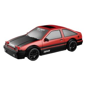 Voiture de course télécommandée 4x4 2,4 GHz, mini-voiture RC de drift à l'échelle 1/24 avec roues TPR et batterie - Product Image 1