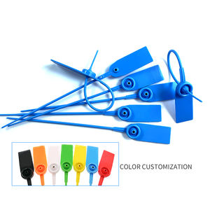 Sello de plástico a prueba de manipulaciones para <span class=keywords><strong>ropa</strong></span> y zapatos, tira de cuerda con cierre de cremallera para un Sellado seguro - Product Image 5