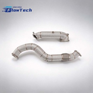 Combo de Tubo de Escape de Alto Flujo FlowTech SS304 y Tubo Frontal para Honda Civic Type R FL5 2.0T K20C1 2023+ – Instalación Directa con Pernos - Product Image 4