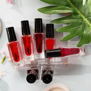 Private Label No Logo Mineral Lip and Cheek Tint DIY Glitter Soft Waterproof Lipstick in Tube 5g ODM Supply for Beauty Makeup