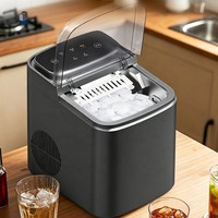 Machine à glaçons instantanée électrique mini de haute qualité, nouvelle, intelligente, en plastique, pour table, 220V 110V, pour la maison et l'extérieur