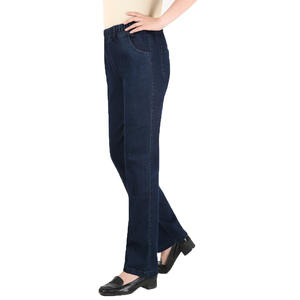 Pantalones de pierna ancha informales de verano para <span class=keywords><strong>mujer</strong></span>, pantalones largos de mezclilla rasgados tejidos con agujeros rotos, pantalones vaqueros femeninos huecos - Product Image 6