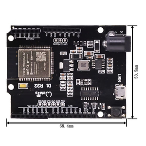 Carte de développement WIFI+Bluetooth ESP32 pour Wemos D1 <span class=keywords><strong>Mini</strong></span>, compatible <span class=keywords><strong>Arduino</strong></span> <span class=keywords><strong>UNO</strong></span> R3 D1 R32, avec connecteur Type-C / Micro USB, puce CH340 et mémoire 4M - Product Image 6