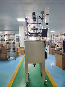 加熱バス付きHC100L多機能単層ガラス反応器 - Product Image 6