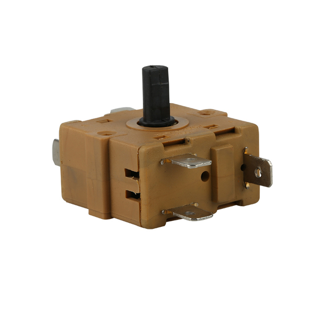 16A Digital Code Rotary Switch 2 Pole 4 Position Made of Plastic Max. Voltage 250V for Instrument Use