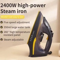 Setrika Uap Keramik Profesional Portabel, Setrika Lipat untuk Perjalanan, Mesin Setrika Uap Mini Khusus, Setrika Uap Elektrik untuk Pakaian, Hotel