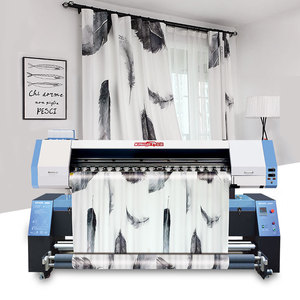 Migliori Stampanti Digitali Professionali di Grande Formato 1,8m per Sublimazione Tessile, Stampanti a Getto d'Inchiostro a Colori Automatiche per Bandiere - Product Image 1