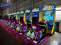 Simulateur de conduite à monnayeur de 75 pouces, machine d'arcade de course automobile, jeu d'arcade de course de voitures, machine de divertissement