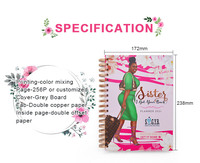 Cuaderno de Cuero Personalizado con Espiral Térmico, Hojas Sueltas, Tapa Dura A5/A4, Diario, Agenda, Catálogo, Regalo, para Tomar Notas