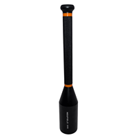 Shandong Newfield Budget Alternative Screw-in Design Clubs en acier noir usiné en 3 pièces avec anneau en caoutchouc de mode 2 pièces