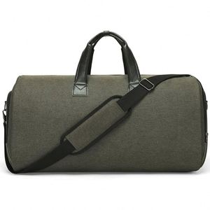 Free sample Vintage Men <b>Women</b> Travel Duffel Bag with Wet Pocket Large Overnight Bag with <b>Shoe</b> Compartment - Product Image 1