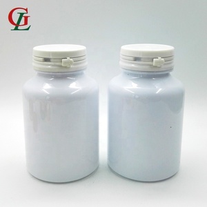 200cc PET rotondo ambra bianco tappo a prova di manomissione bottiglia di plastica a prova di manomissione bottiglia di medicina farmaceutica - Product Image 5