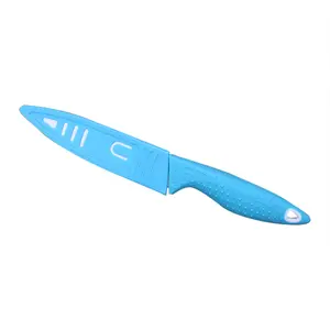 China Promotion Non-stick Coating Blade Anti-Slip Handle 5 zoll 6 zoll Chef messer mit mantel