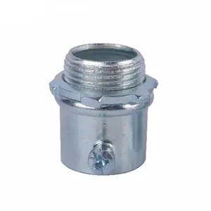 shanghai Linsky approval electrical conduit fittings etm fittings connector set screw steel