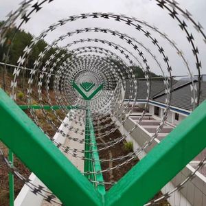 Bền chéo dao cạo loại nhúng nóng mạ kẽm thép không gỉ dao cạo dây thép gai - Product Image 6