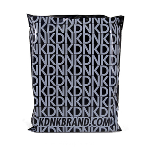 plástico pequeña logotipo impreso negro <span class=keywords><strong>bolsa</strong></span> de plástico Poly Mailer <span class=keywords><strong>para</strong></span> la entrega de embalaje de <span class=keywords><strong>ropa</strong></span> bolsas de envío - Product Image 1