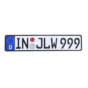 Car Plate Top Quality And Best Price Reflective Gift Euro Car License Plate