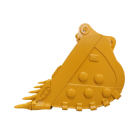 Bucket Excavator Heavy Duty 1.6CBM, Baja GP & Rock Bucket yang Dapat Disesuaikan untuk Pekerjaan Penggalian Konstruksi