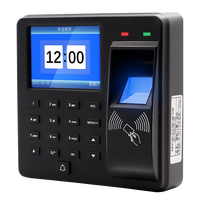 JINGXIN 2.4 pouces méthodes d'authentification multiples en option carte d'identité fonctions de contrôle d'accès sécurisé machine de présence d'empreintes digitales