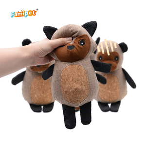 Jouet pour chien couineur Famipet, série animaux de la forêt amusants, personnalisé par le fabricant, jouet en peluche pour chiot - Product Image 3