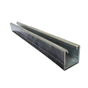 Perfil de Acero en Forma de C <span class=keywords><strong>2x2</strong></span> de Fábrica China, Acero Galvanizado por Inmersión en Caliente Estándar, Tamaños de Correas de Acero - Product Image 1