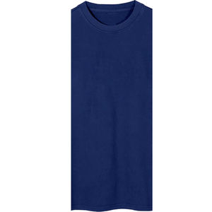 T-shirt à manches courtes col rond pour femme, style streetwear, respirant, écologique, en coton biologique gris, uni, en molleton - Product Image 3