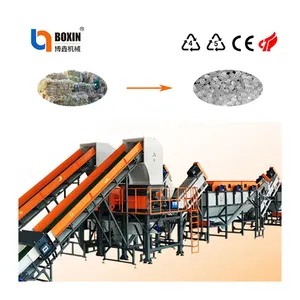 Машина для переработки пластика большой емкости для отходов пп пэ пластиковая пленка тканые мешки линия переработки