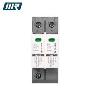 WR-T1T2-AC ไฟกระชาก2P TUV CE CB ใบรับรองการผลิต <span class=keywords><strong>SPD</strong></span> สองขั้นตอนอุปกรณ์ป้องกันไฟกระชาก275V/385V - Product Image 2