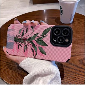 Custodia custodia per telefono cellulare in pelle sintetica con stampa foglie verdi in vaso per <span class=keywords><strong>Iphone</strong></span> 8 X Xr Xs 11 <span class=keywords><strong>12</strong></span> 13 14 15 16 17 Pro Max - Product Image 3