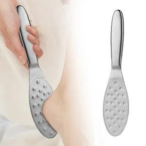 New Style Foot File Colossal Rasps Pedicure Care Tool Fine Stainless Steel Double-sided Dead Skin Callus Remover Feet Scraper