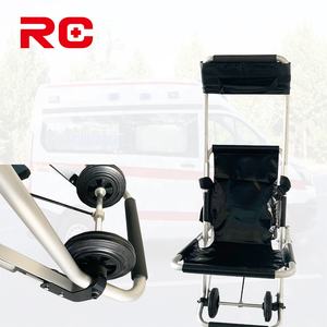 Silla de Escaleras con Ruedas, Silla de Emergencia Plegable de Aluminio para Transporte Seguro de Pacientes Subiendo y Bajando Escaleras - Product Image 4