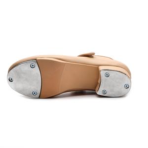 Chaussures <span class=keywords><strong>de</strong></span> <span class=keywords><strong>claquettes</strong></span> professionnelles pour filles, chaussures <span class=keywords><strong>de</strong></span> danse modernes pour adultes, chaussures <span class=keywords><strong>de</strong></span> <span class=keywords><strong>claquettes</strong></span> couleur chair à semelle souple pour filles - Product Image 6