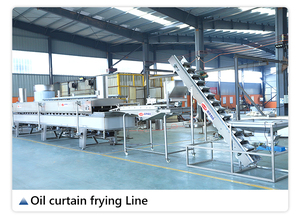 Công Nghệ Mới Đậu Phộng Chiên Dây Chuyền Sản Xuất 500 kg/giờ Tự Động Rèm Dầu Máy Chiên Cho Chiên Tráng Đậu Phộng - Product Image 4