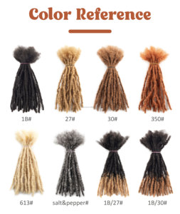 Estensioni Dreadlock Afro Naturali Intrecciate a Mano da 4-28 Pollici, in <span class=keywords><strong>Capelli</strong></span> Indiani Remy, Stile Interlock Locs, per Uomo - Product Image 4