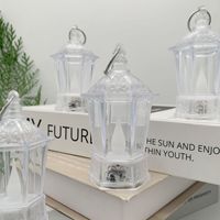 Mini bougie électronique LED transparente - Lumière de nuit - Matériau plastique - Sans source d'alimentation