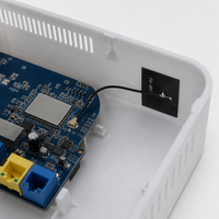 Antenne WiFi FuRao FR-2458-001 FPC carrée mini double bande 2,4 GHz 5,8 GHz 3,5 dBi à gain élevé pour connecteur MHF4 routeur WiFi ESP32