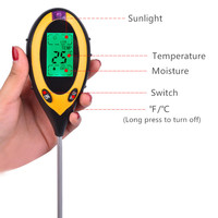 Deepbang – humidimètre de sol Portable, ph-mètre de sol, testeur d'humidité de sol pour ferme jardin plante outil