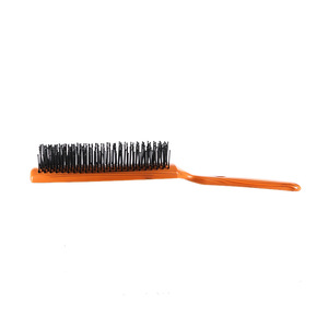 Peine para Peinar el Cabello 825S Color Madera Amarilla 825S Color Caoba Dientes de Acero Inoxidable Uso Profesional en Salón - Product Image 4