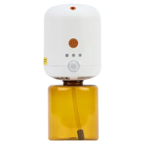 Home Use Scent Diffuser Aroma Machine Essential Oil Diffuser PP White Insert Wall Button Control Aroma Machine Scent Diffuser