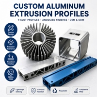 Profilé en aluminium 6063 personnalisé de 300 mm de largeur, dissipateur thermique pour batterie, plaque d'extrémité de module de batterie