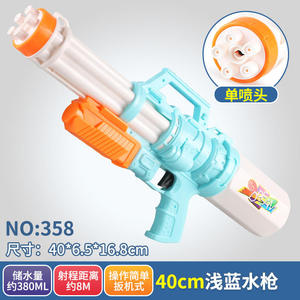 Pistolet à eau d'extérieur pour enfants, jouet d'éclaboussures d'eau, pistolet à eau en plastique pour enfants - Product Image 5