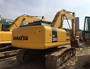 Excavadora Komatsu usada, PC210 PC220, con motor, caja de cambios, bomba, componentes básicos a la venta, opción barata disponible - Product Image 2