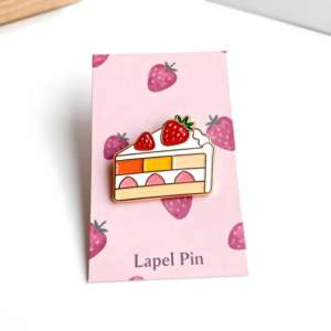 Металлические значки-пинсы с милым дизайном, на заказ, с логотипом, в стиле аниме, с фруктовыми мотивами (манго, банан), из мягкой эмали, для крепления на лацканы - Product Image 4
