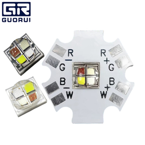 Module LED SMD 10W, <span class=keywords><strong>diode</strong></span> 5050, lampe à puces CREE XML2, <span class=keywords><strong>diode</strong></span> à puce <span class=keywords><strong>3V</strong></span> RGBW, avec dissipateur thermique en aluminium de 20 mm pour carte PCB - Product Image 4