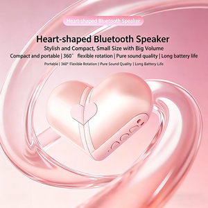 Mini Altavoz en Forma de Corazón, Resistente al Agua, 24 Horas de Reproducción, Carga Rápida, Sonido HiFi, Altavoz de Bolsillo para el Hogar, Fiestas al Aire Libre, Playa - Product Image 5