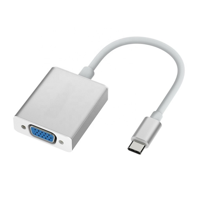 2019 Zowie AAB-401A2 High Speed Silver/Black Aluminum Alloy Shell USB Type-C Hub Adapter with Data Transfer & Charging